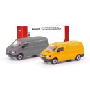 Herpa 012386-004 - 1:87 MiniKit VW T4 Kasten, grau/ginstergelb