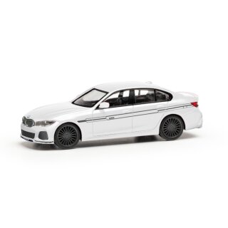 Herpa 420976-002 - 1:87 BMW Alpina B3 Limousine, weiß, Dekor und Felgen schwarz