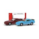 Herpa 012768-004 - 1:87 Herpa MiniKit: Porsche 944, blau/rot