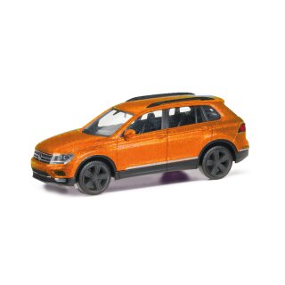 Herpa 038607-007 - 1:87 Volkswagen (VW) Tiguan (AD1), habanero orange metallic