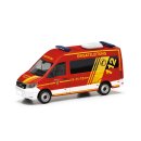 Herpa 098045 - 1:87 MAN TGE Bus Hochdach &quot;Feuerwehr...