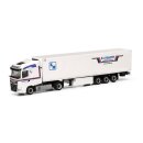 Herpa 318037 - 1:87 DAF XG K&uuml;hlkoffer-Sattelzug...