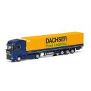 Herpa 318099 - 1:87 DAF XG+ Gardinenplanensattelzug...