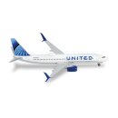 Herpa 533744-001 - 1:500 United Airlines Boeing 737-800...