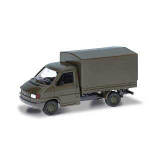 Herpa 700832 - 1:87 Volkswagen (VW) T4 Pritsche "Heereslogistikzentrum Wels" (Österreich/Wels) (A)