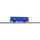 Piko 98549C3 - Spur H0 Gedeckter Güterwagen zweiachsig Gbs PKP Cargo VI, blau, #3   *NH*