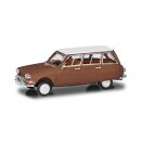 Herpa 038959 - 1:87 Citro&euml;n AMI 6 Break, braun/Dach...