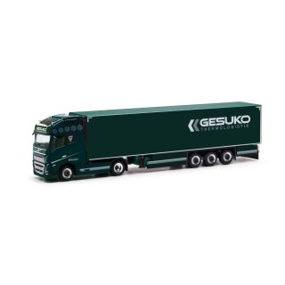 Herpa 318280 - 1:87 Volvo FH 16 GL XL 2020 Kühlkoffer-Sattelzug "GESUKO"   *NH*