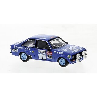 Brekina 19586 - 1:87 Ford Escort RS 1800 "Eaton" von Hannu Mikkola, Sieger RAC ´79