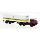 Brekina 82252 - 1:87 Henschel F221S Koffer-Sattelzug...