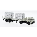 Brekina 83288 - 1:87 Magirus 310 D16 Rungensattelzug mit...