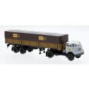 Brekina 85242 - 1:87 DAF Do 2000 Pritschen-Sattelzug van...