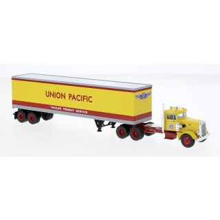 Brekina 85765 - 1:87 Peterbilt 281 Koffersattel der Union Pacific