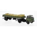 Brekina 71215 - 1:87 IFA W50 Pritschen-Sattelzug der NVA...