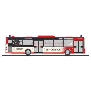 Rietze 73932 - 1:87 MAN Lions City´15 Cottbusverkehr-Rettungsbus