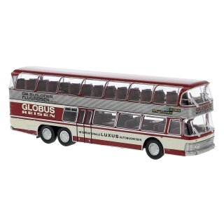 Brekina 58296 - 1:87 Neoplan NH 22 DD Globus Re Brekina Starl 1:87