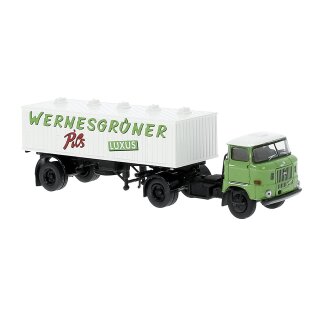 Brekina 71214 - 1:87 IFA W 50 Bier-SZ Wernesgrü Brekina 1:87