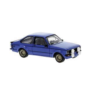 Brekina 19576 - 1:87 Ford Escort RS 1800 blau Brekina 1:87