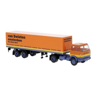 Brekina 82257 - 1:87 Hanomag Hens F 161 S Koffer van Swiet Brekina 1:87