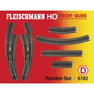 Fleischmann 6192 - Spur H0 Parallel-Set D