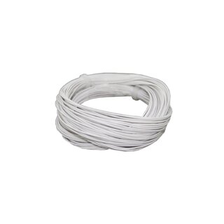 ESU 51940 - Hochflexibles Kabel, Durchmesser 0.5mm, AWG36, 2A, 10m Wickel, Farbe weiss