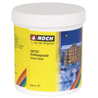 Noch 08752 - Spur G,1,0,H0,H0M,H0E,TT,N,Z Schnee-Paste 250 g