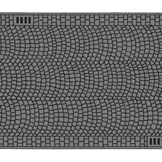 Noch 60722 - Spur H0 Kopfsteinpflaster 100 x 6,6 cm