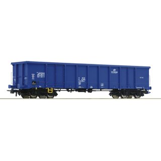 ROCO 66498 - Spur H0 PKP Hochbordgüterwagen vierachsig blau Ep.VI   *** neue Betriebsnummer? ***