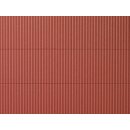 Auhagen 52230 - 1:120 bis 1:87 2 Wellblechplatten rotbraun Strukturfl&auml;che 10 x 20 cm