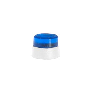 Herpa 053570 - 1:87 Zubehör flache Rundumleuchten für LKW, blautransparent