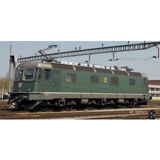 ROCO 72580 - Spur H0 SBB Elektrolok Re 6/6 "Eglisau" grün Ep.V-Ep.VI