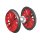 Piko 36179 - Spur G Radsatz rot BR 194 mit Zahnrad + Haftreifen   *VKL2*