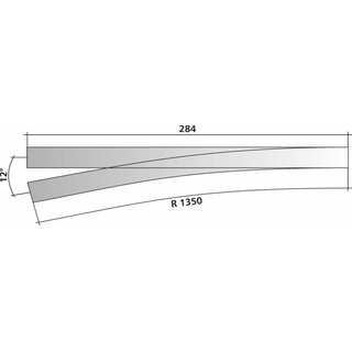 Tillig 85351 - Spur H0 EW 3 rechts