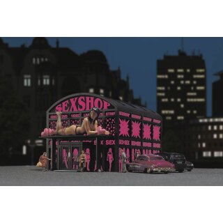 Busch 1004 - 1:87 Sex Shop H0