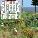Busch 1258 - 1:87 Blumen-und Pflanzen-Set H0