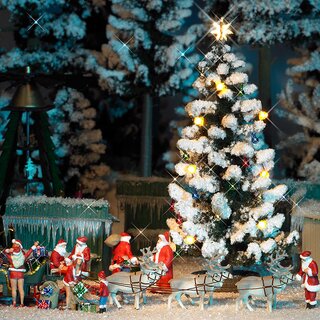 Busch 5411 - Beleuchteter Weihnachtsbaum