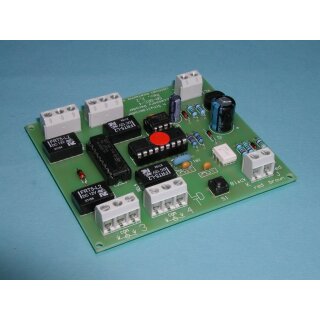 LDT 210311 - SA-DEC-4-MM-B als Bausatz: 4fach Schaltdecoder mit 4 bistabilen Relais mit jeweils 4A Schaltleistung. Für Märklin-Motorola.