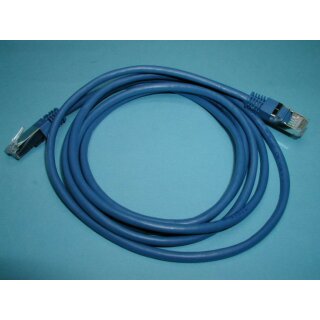 LDT 000132 - Kabel Patch 2m: Verbindungskabel 2m für s88-Verbindungen nach s88-N mit 2 RJ-45 Steckern, Kabel blau, geschirmt.