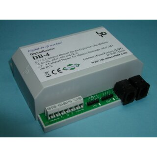 LDT 000135 - DB-4 PowerSupply als Fertiggerät im Gehäuse: Power supply für DB-4 einstellbar auf 15,16,18,19, 20,22,24 Volt. Stabilisierte Gleisspannung.