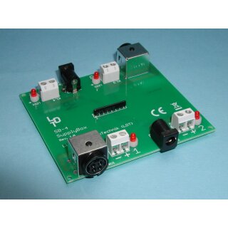LDT 600601 - SB-4-B als Bausatz: SupplyBox: 4fach Spannungsverteilung von Schaltnetzteilen.