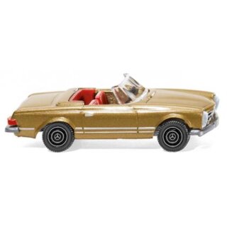 Wiking 14249 - 1:87 MB 250 SL Cabrio gold metallic