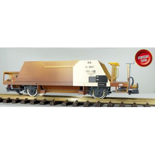 ESU 36050 - Spur G Güterwaggon, Pullman IIm, Schotterwagen Set (MGB Fd 4852, FO Fd 4851, FO Fd 4853), grau, Epoche V/VI
