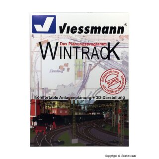 Viessmann 1006 - WINTRACK 14.0 Vollversion mit 3D inkl. Handbuch   *VKL2*