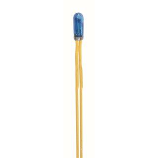 Viessmann 3500 - Glühlampen blau T3/4, Ø 2,3 mm, 12 V, 50 mA, 2 Kabel, 2 Stück