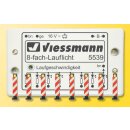 Viessmann 5040 - Spur H0 Warnbaken, 8 Stück mit...