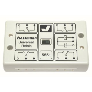 Viessmann 5551 - Universal-Relais 1 x 4UM