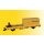 Kibri 26264 - Spur H0 Schutzwagen mit Auflage für MFS 100 und Container GleisBau, Fertigmodell