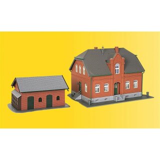 Kibri 38188 - Spur H0 Siedlungshaus Oberhausen mit Nebengebäude