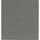 Vollmer 46024 - Spur H0 Mauerplatte Naturstein aus Kunststoff, 21,8 x 11,9 cm