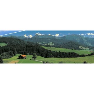 Vollmer 46109 - Hintergrundkulisse Allgäu, zweiteilig 276 x 80 cm   *VKL2*